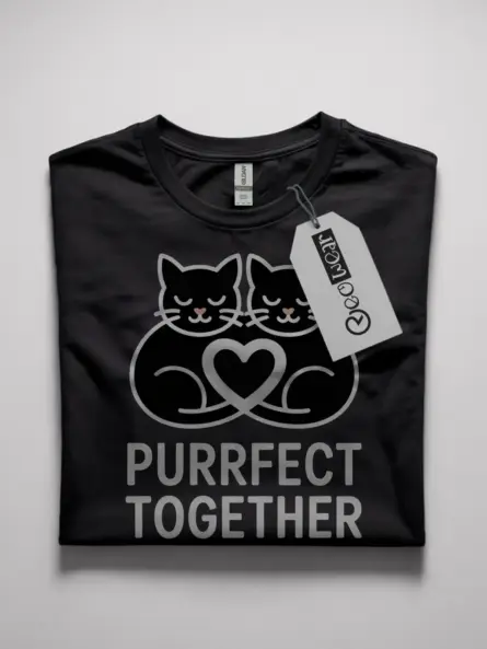 cat heart shirt