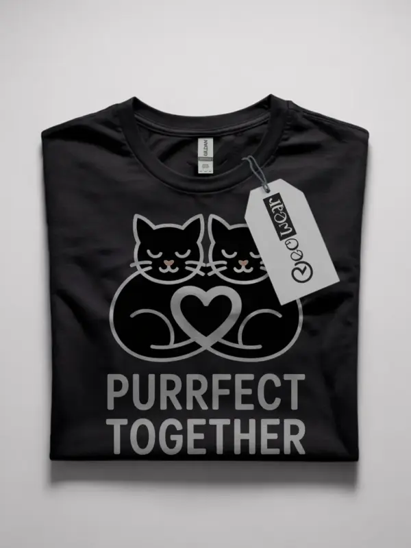 cat heart shirt