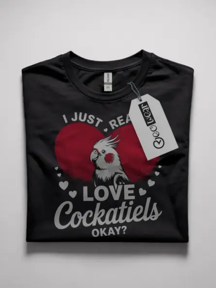 cockatiel lover t-shirt