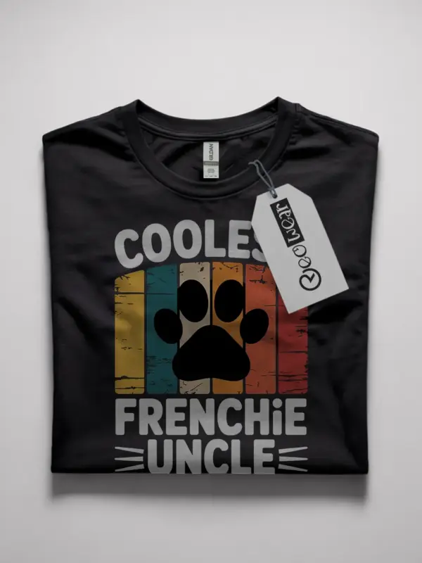 frenchie uncle t-shirt