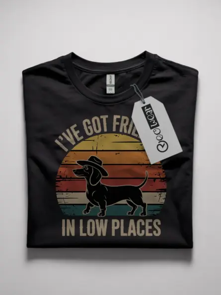 dachshund cowboy shirt