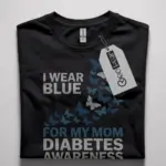 diabetes awareness mom shirt