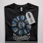 diabetes sunflower shirt