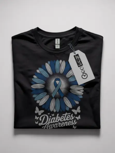 diabetes sunflower shirt