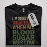 diabetic humor shirt