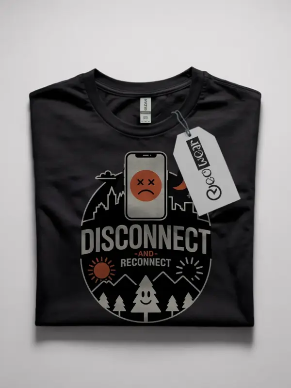 disconnect and reconnect t-shirt