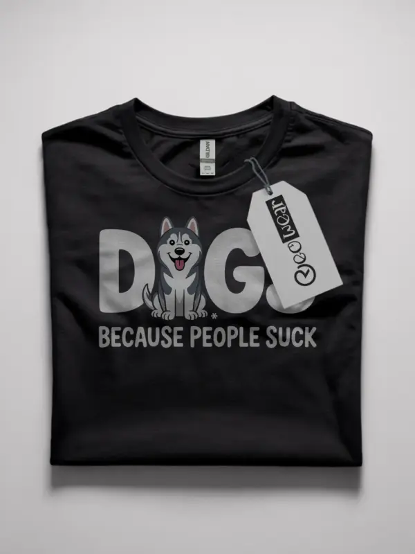 anti social dog shirt