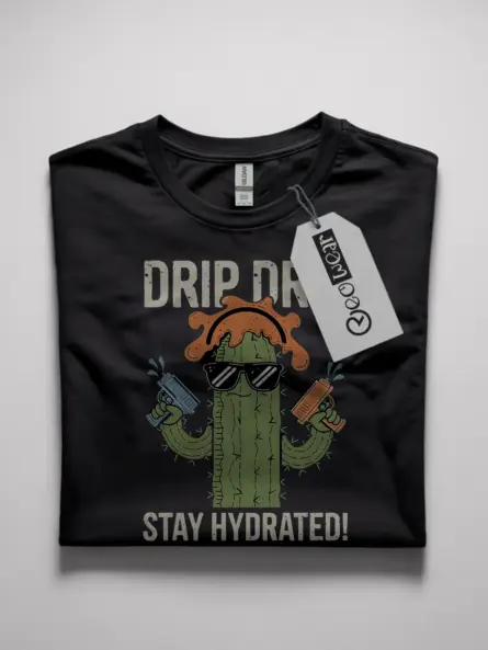 drip drip cactus t-shirt
