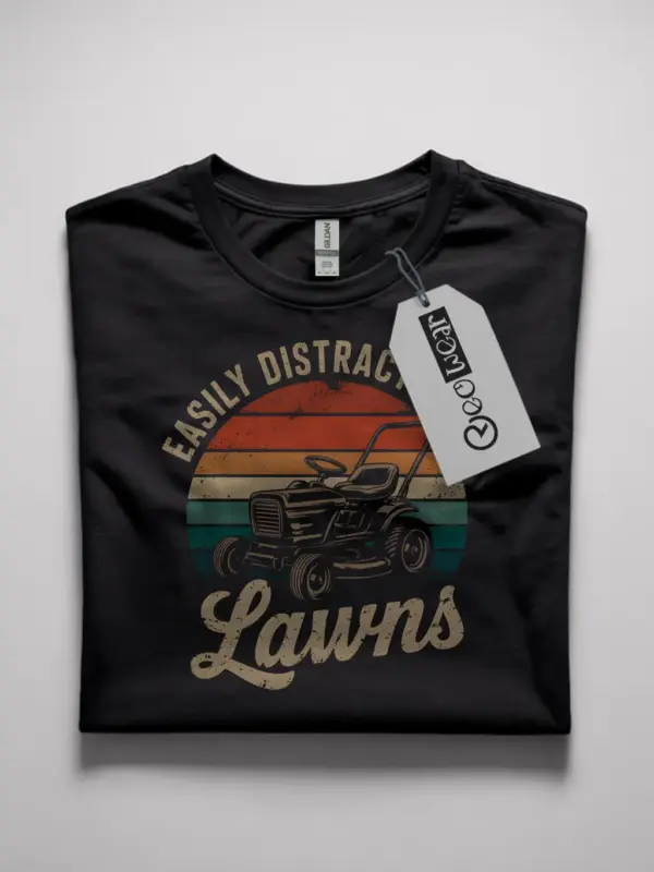 retro lawn care t-shirt
