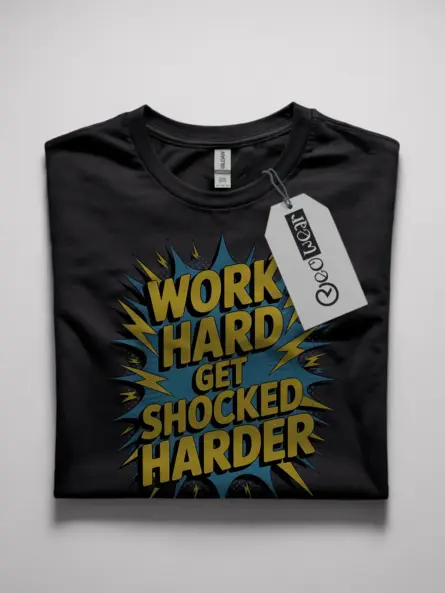 electrician motivational t-shirt