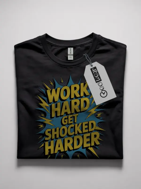 electrician motivational t-shirt