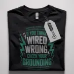 electrician pun t-shirt