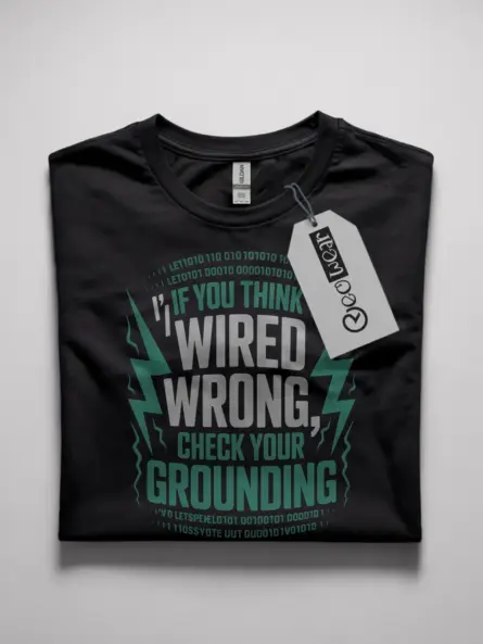 electrician pun t-shirt