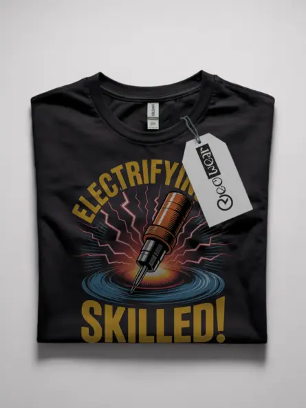 electrician skills t-shirt