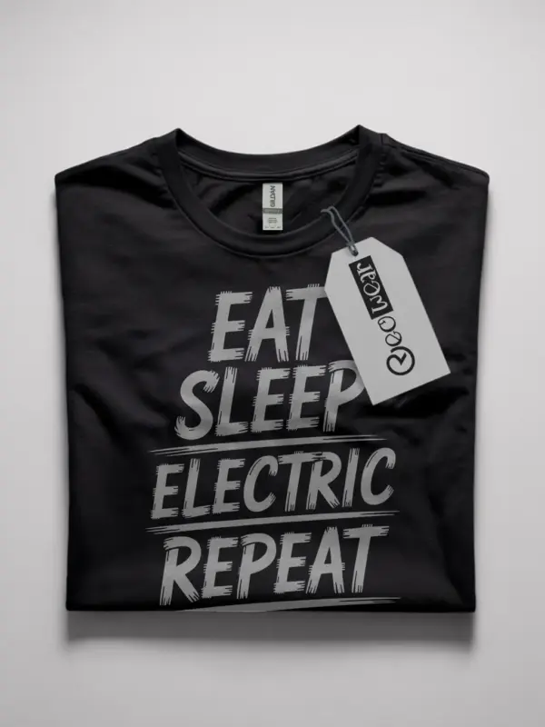 electrician slogan t-shirt