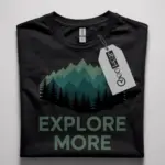 explore more mountain adventure t-shirt