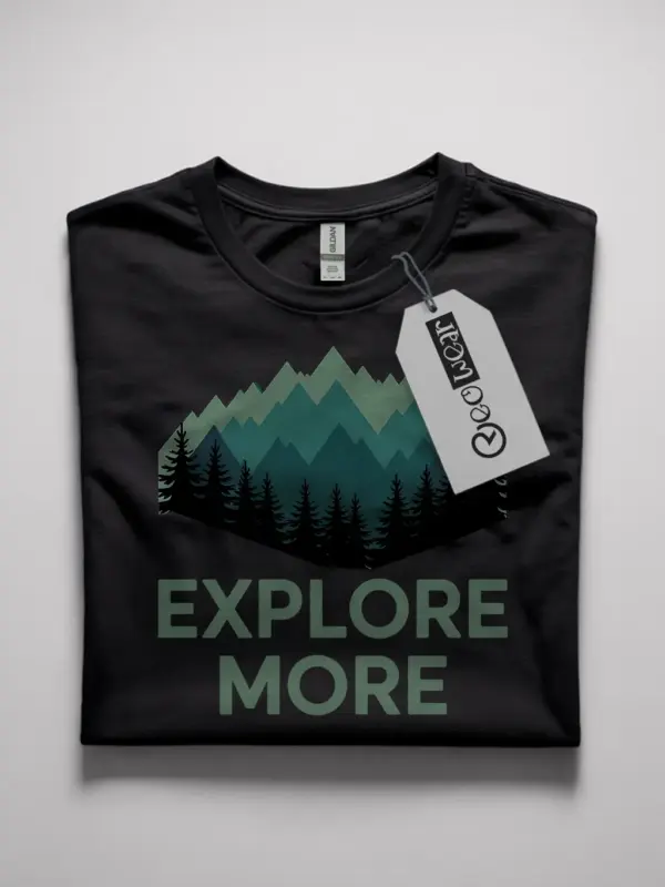explore more mountain adventure t-shirt