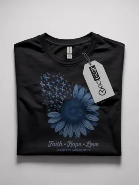 faith hope love diabetes shirt