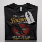 falconry mental health t-shirt