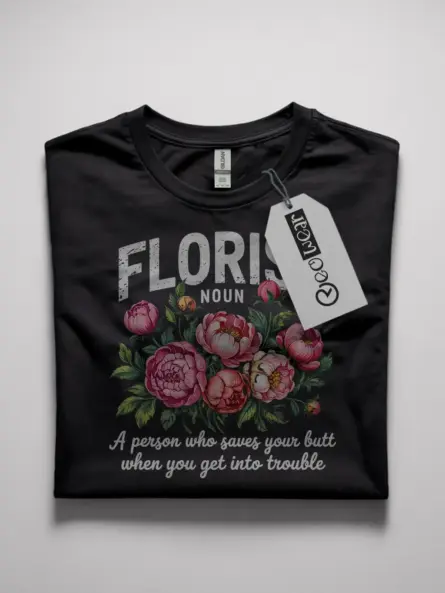 florist shirt for plant lovers