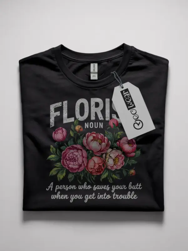 florist shirt for plant lovers
