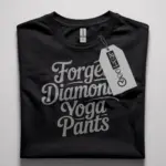 funny yoga pants quote t-shirt