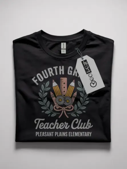 fourth grade teacher shirt