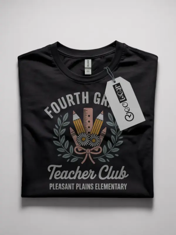 fourth grade teacher shirt