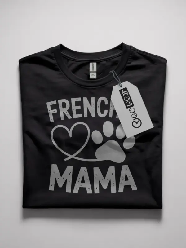 frenchie mama shirt