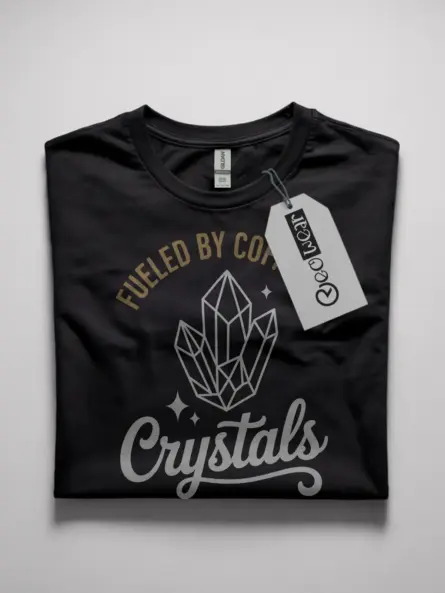 fueled by coffee and crystals shirt