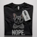 funny French bulldog t-shirt