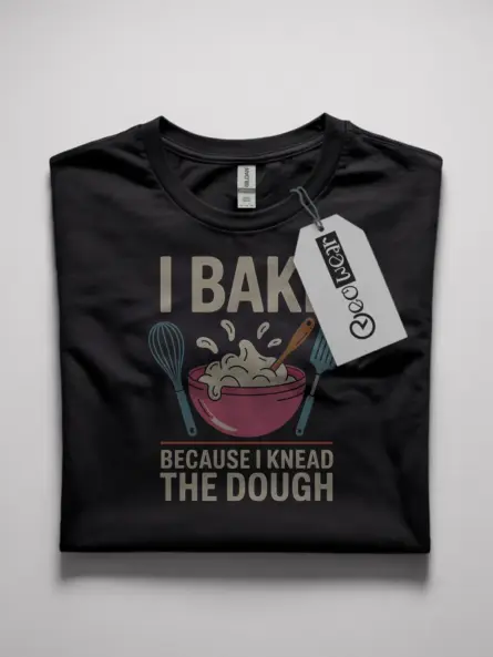funny baking pun t-shirt for home bakers