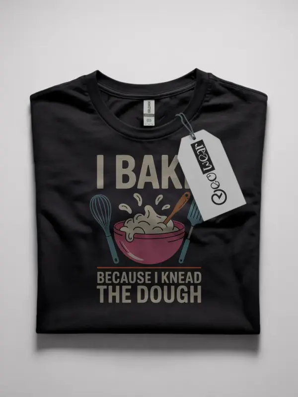 funny baking pun t-shirt for home bakers