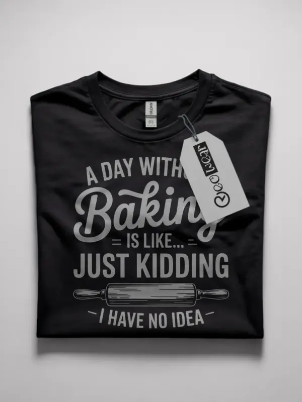 funny baking party t-shirt for home bakers