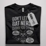 funny bat nerd t-shirt