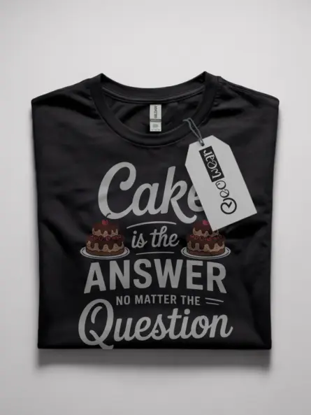 funny cake lover t-shirt for bakers