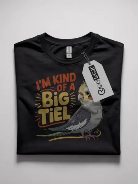 funny cockatiel t-shirt for parrot lovers