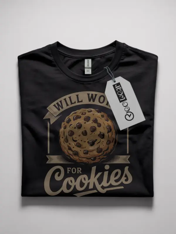 funny cookie lover t-shirt for bakers