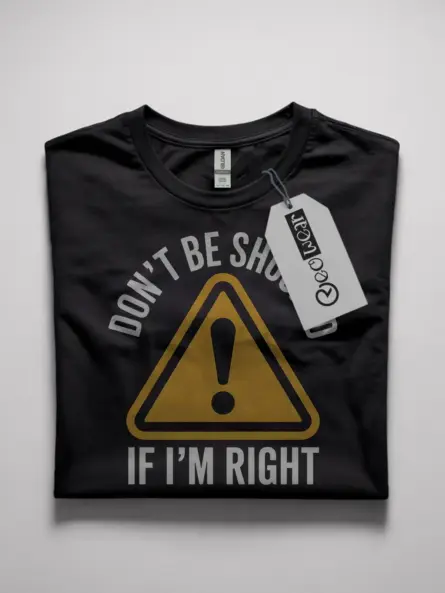 funny danger sign electrician shirt