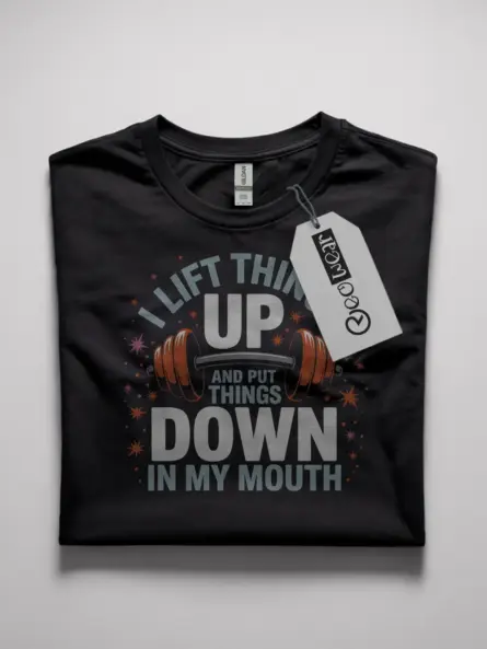 funny gym t shirt for lifting weights