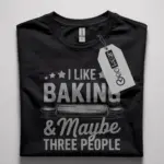 funny introvert baking t-shirt for bakers