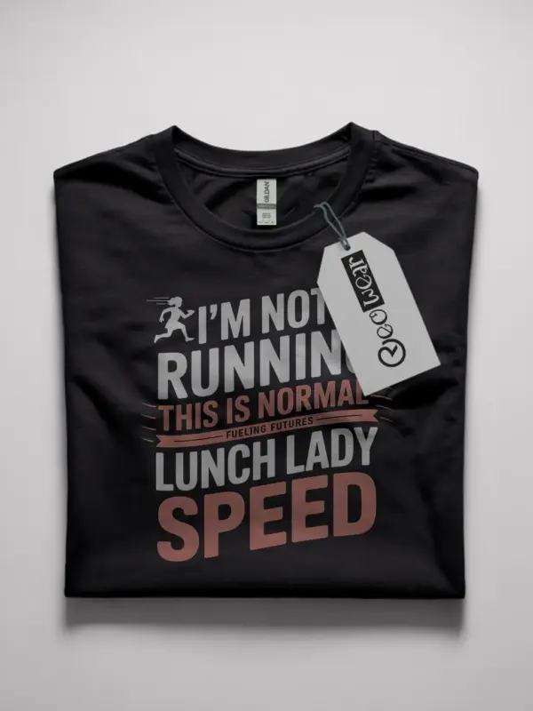 funny lunch lady t-shirt