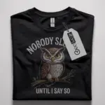 funny night owl t-shirt for insomniacs