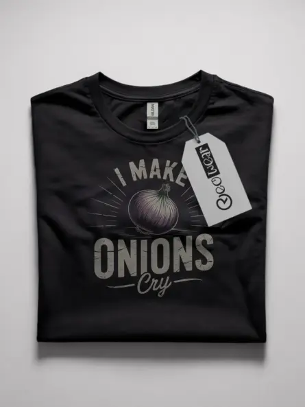 funny onion t-shirt for chefs