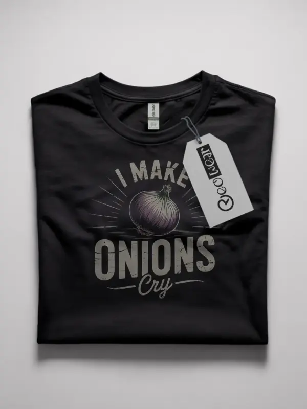funny onion t-shirt for chefs