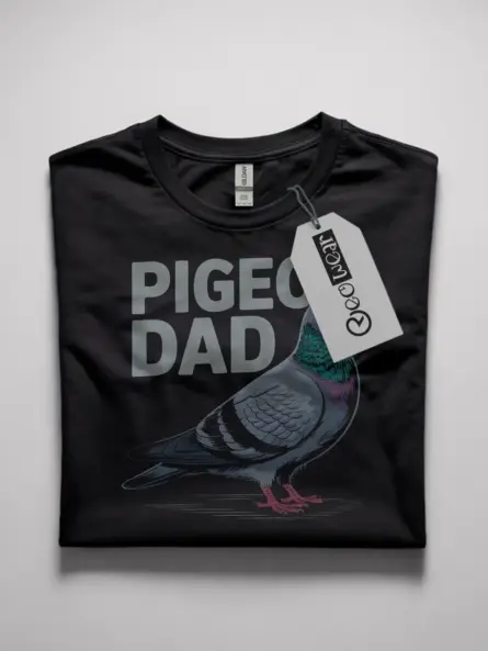 funny pigeon dad t-shirt for bird lovers