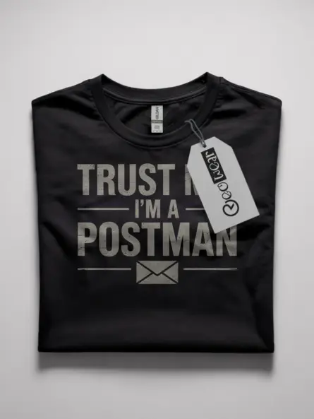 funny postman t-shirt