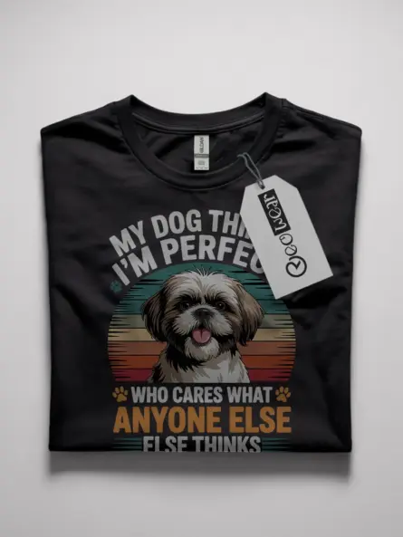 funny shih tzu t-shirt