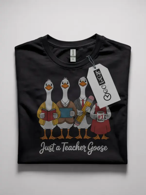 funny teacher goose shirt