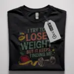 funny weight loss t-shirt for women